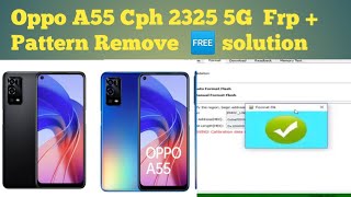 Oppo A55 Cph2325 5G Frp Remove Sp Flash Tool  Oppo A55 Pattern Unlock Sp Flash Tool [upl. by Libbey542]