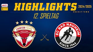 Lausitzer Füchse vs EC Bad Nauheim Game Highlights [upl. by Hosbein306]