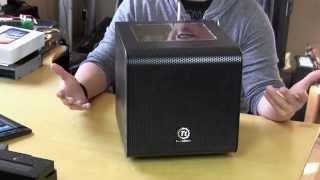 Thermaltake Core V1 MiniITX Case Overview [upl. by Sldney]