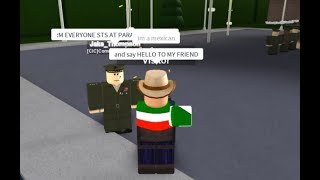 Roblox Exploiting  Army Trolling [upl. by Yrellih]