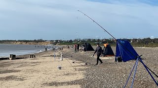 Suffolk Beach Fishing Competition Pakefield Beach [upl. by Sivolc22]