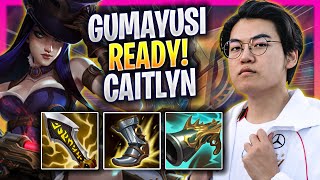 GUMAYUSI IS READY TO PLAY CAITLYN  T1 Gumayusi Plays Caitlyn ADC vs Ezreal  Season 2024 [upl. by Dnomad]