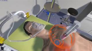 Virtual clinical case with Virtual Reality simulation  Pneumothorax [upl. by Noyes]