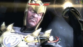 Injustice Gods Among Us Sinestro Classic Ladder Walkthrough and Ending [upl. by Monroy]