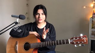 Your Very First Guitar Chords  A minor and E major  Easy Guitar Lesson for Beginners Hindi [upl. by Suaeddaht]