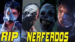 NERFS A KILLERS Y MUERTE A SKULL MERCHANT  Dead by Daylight [upl. by Jallier]