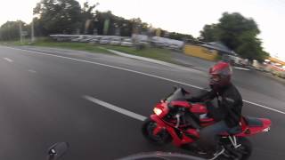 Cbr1000rr vs Cbr600rr race from 2nd gear [upl. by Alverson526]