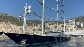 Pirini Navi•MALTESE FALCON 88m•The legendary threemasted•Using DynaRig Technologyemmansvlogfr [upl. by Anirtap408]