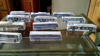 My Paper Buses Collection [upl. by Leavitt]