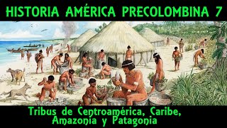 AMÉRICA PRECOLOMBINA 7 Las tribus de Centroamérica Caribe Amazonia y Patagonia Historia [upl. by Pavyer520]