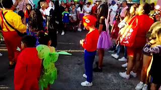 Comparsa infantil de toltecas  Las máscaras  Carnaval de Iztapalapa 2024  Danzón [upl. by Mozart]