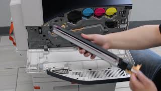 How to Replace the Cleaning Blade on the Xerox AltaLink C8000 Series [upl. by Naneik]