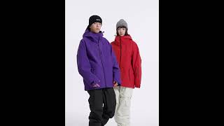 Searipe FrostGuard SnowTech Unisex Snowboard Jacket [upl. by Ahsirtak]