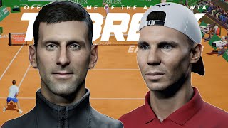 DJOKOVIC VS NADAL IN NEW TENNIS GAME  FULL MATCH  Tiebreak PS5 Gameplay [upl. by Ignatz]