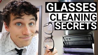 How to Clean Eyeglasses The Best Way  7 Tips [upl. by Nyram]