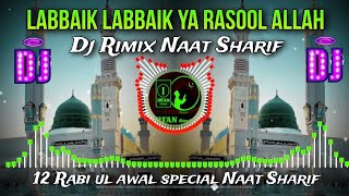 YouTube per sabse jyada chalne wala naat Sharif labbaik ya Rasool Allah DJ remix beautiful naat [upl. by Anaytat]