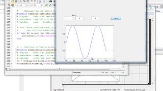 MATLAB tutorial GUI graphical user interface for beginners [upl. by Harv93]