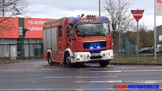 HLF Feuerwehr Hanau Hauptamtliche Kräfte [upl. by Stockton]