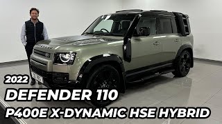 2022 Land Rover Defender 110 P400e XDynamic HSE Hybrid [upl. by Attenauqa]