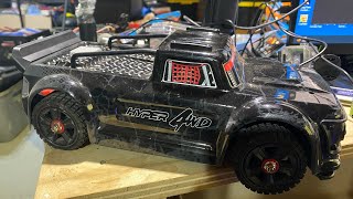 MJX Hyper Go Truck 114 Scale 4WD 2s lipo Speed Test Around The Streets 6112024 [upl. by Somar]