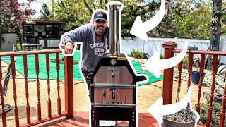 is This My New Favorite Outdoor Pizza Oven  The Vevor Stand up WOOD FIRED Outdoor Pizza Oven REVIEW [upl. by Wilfreda]