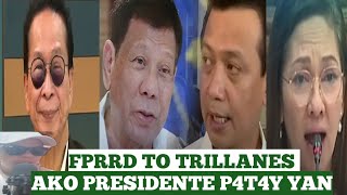 RODRIGO DUTERTE NAG BANT KAY TRILLANES  RISA HONTIVEROS MAG BAGONG BIRADA KAY DEGONG  PANILO [upl. by Buehler]