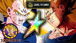 100 NEW INT MAJIN VEGETA SHOWCASE LEVEL 10 LINKS  NEW OSTS Dragon Ball Z Dokkan Battle [upl. by Aceber871]