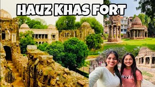 Hauz Khas Fort  Hauz Khas Village [upl. by Alvita]