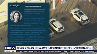 Deadly crash in Wawa parking lot under investigation [upl. by Annawaj]