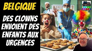 PANIQUE À LÉCOLE MATERNELLE  DES BISCUITS LANCÉS PAR DES CLOWNS PROVOQUENT DES HOSPITALISATIONS [upl. by Oilicec558]