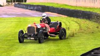 VSCC Goodwood 2010  Vauxhall Viper Near Miss [upl. by Eward]