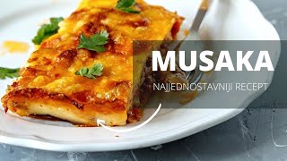 MUSAKA od krompira i mlevenog mesa  Jednostavan recept [upl. by Amend]