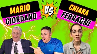 MARIO GIORDANO VS CHIARA FERRAGNI [upl. by Aicatsana]