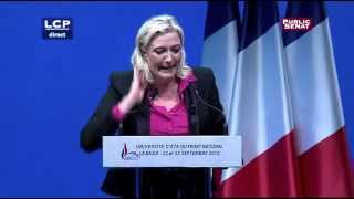 Marine Le Pen  La Baule 23092012 [upl. by Zel]