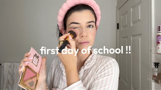 my first day of school ♡ grwm  vlog [upl. by Tomasz]