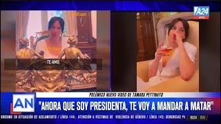 📣 NUEVO VIDEO DE TAMARA PETTINATO DESDE EL SILLÓN DE RIVADAVIA EN CASA DE GOBIERNO [upl. by Eatnwahs]