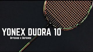 Yonex Duora 10 Badminton Racket  Lee Chong Wei [upl. by Acysej436]