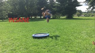 INSANE PURE FUN MINI TRAMPOLINE [upl. by Einomrah]