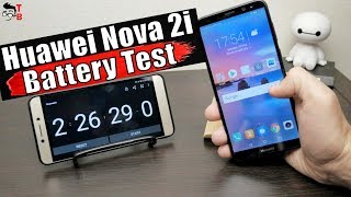 Huawei Nova 2i  Battery Drain Test and Charging Time [upl. by Aihsined]