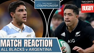 All Blacks v Argentina Game 1 Review  Rugby Championship 2024 [upl. by Poppo58]