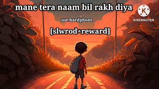 MAINE TERA NAAM DIL RAKH DIYA  NEW LOFI SONG  SLOWED  REWERB   USE HEADPHONES [upl. by Urias869]