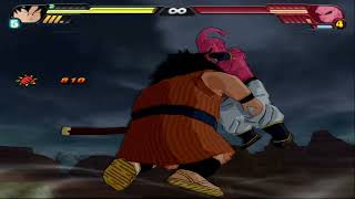 Yajirobe Vs Kid Buu Dragon ball Z Sparking Meteor [upl. by Venditti751]