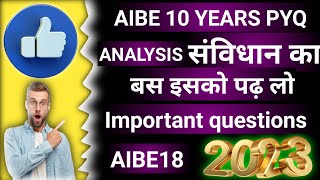 aibe exam preparationhow to prepare aibe 18Constitution mcq aibe exam [upl. by Boot]