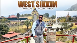 GANGTOK to PELLING Road Trip  Namchi Chardham  Pelling Tour  Buddha Park  Sikkim Series 4 [upl. by Halyahs]