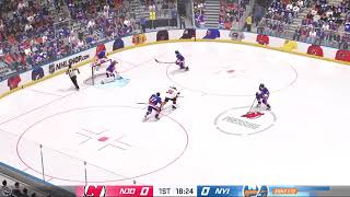 NEW JERSEY DEVILS vs NEW YORK ISLANDERS  NHL 2425 HIGHLIGHTS DEVILS AT ISLANDERS LIVE NHL 2425 [upl. by Brazee]