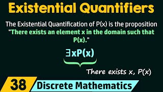 Existential Quantifiers [upl. by Leor627]