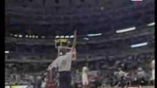 Vince Carter Halfcourt shot [upl. by Sukramaj526]