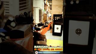 Marushin M1 Mini Garand GBB Airsoft Walnut Stock Brown [upl. by Atinad]