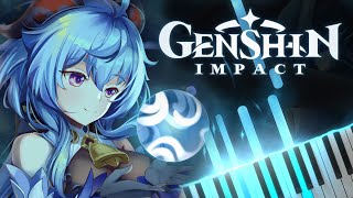 Qilins Prance Genshin Impact  Synthesia  Piano Tutorial [upl. by Devehcoy]