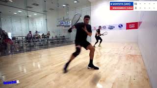 Racquetball Highlights R MONTOYA MEX VS J BREDENBECK USA 2024 │ FINAL MENS SINGLES [upl. by Seuguh]